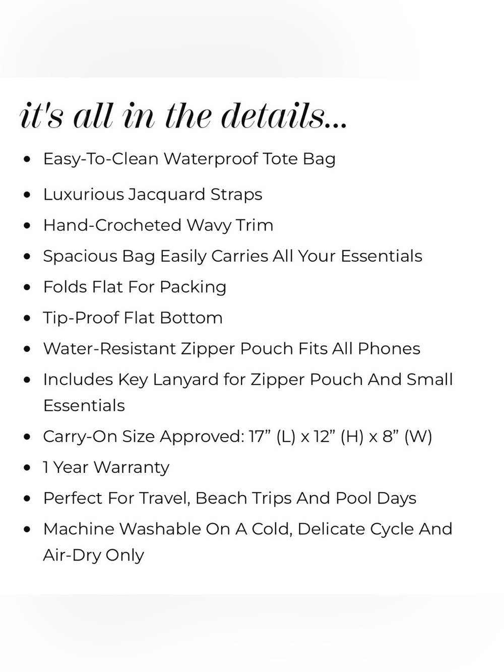 Case Mate Jelly Tote Bag Blue NWT - Picture 4 of 4